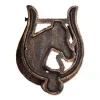 Rustic Horseshoe Cast Iron Door Knocker