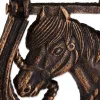 Rustic Horseshoe Cast Iron Door Knocker