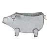 Galvanized Pig Wall Planter
