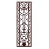 Retro Wooden Lattice Window Film