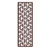 Chinese Redwood Lattice Frosted Window Film, Style 1