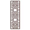 Retro Chinese Redwood Lattice Window Film