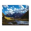 Mountains Landscape Wall Tapestry, 43x59in