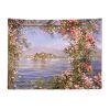 Mediterranean Rose Oil Painting Tapestry, 29x39in