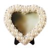 Rhinestone Heart Shape Photo Frame, 2.2x3in