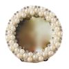 Rhinestone Round Photo Frame, 2.8x2.8in