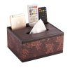 Desktop Tissue Box and Remote Control Holder