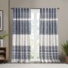Cotton Printed Chenille Curtain Panel