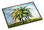 Tropical Palm Trees Welcome Doormat