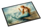 Mermaid on the Dock Welcome Doormat