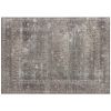 4x6 Traditional Washable Rug, Dark Mixed-Brown