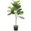 Artificial Fiddle Leaf Fig Tree, 43in