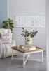 24x60in Distressed White Full Body Floor Mirror