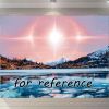 Sunrise Landscape Wall Tapestry, 43x59in