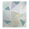Geometric Translucent Privacy Window Film