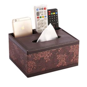 Desktop Tissue Box and Remote Control Holder