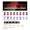 60in Recessed Ultra-Thin Electric Fireplace