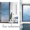 Sea Wave Stained Glass Window Film