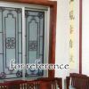 Chinese Redwood Lattice Frosted Window Film, Style 3