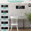 15.7in LED Digital Wall Clock with Remote