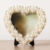 Rhinestone Heart Shape Photo Frame, 2.2x3in