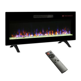 42in Recessed Ultra-Thin Electric Fireplace