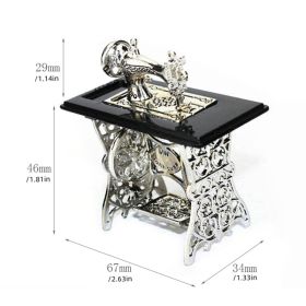 Miniature Vintage Sewing Machine Ornament
