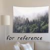 Misty Forest Wall Tapestry, 29x39in
