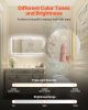 LED Bathroom Mirror, 36" x 72" LED Bathroom Vanity Mirror with Frontlit and Backlit, Anti-Fog Memory Mirror with Lights
