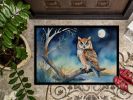 Owl in Coastal Tree Welcome Doormat