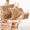 3D Wooden Sailboat Puzzle for Adults