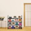 4-Tier Shoe Tower Shelf Organizer, Set of 2