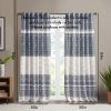 Cotton Printed Chenille Curtain Panel