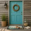 Mermaid on the Dock Welcome Doormat