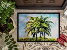 Tropical Palm Trees Welcome Doormat