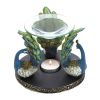 Peacock Plume Ceramic Oil Warmer