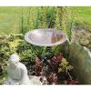 24in Copper Plated Brass Bird Bath Bowl