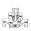Scrollwork Candle Stand and Centerpiece Vase