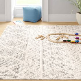 8ft x 10ft Hand Woven Wool Persian Style Area Rug