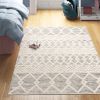 5ft x 7.5ft Hand Woven Wool Persian Style Area Rug