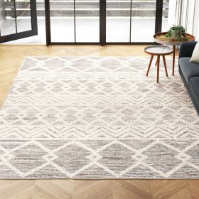 9ft x 12ft Hand Woven Wool Persian Style Area Rug