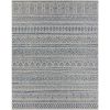 2ft x 3ft Blue Grey Chevron Coastal Area Rug
