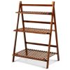 Farmhouse 3-Tier Folding Plant Stand