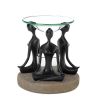 Yoga Pose Ceramic Oil Warmer
