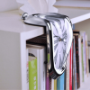 Surreal Melted Roman Numeral Wall Clock