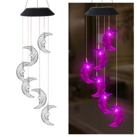 Solar Hummingbird Butterfly Wind Chime (Ships From: China, Emitting Color: 05)