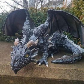 Squatting Dragon Guardian Garden Statue (Ships From: United States)