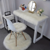Soft Plush Faux Fur Rug, White