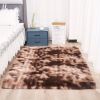 Tie-Dyed Shaggy Faux Fur Rug
