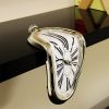 Surreal Melted Roman Numeral Wall Clock